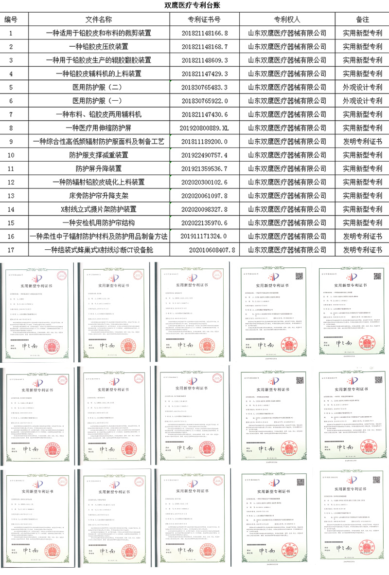 專利證書